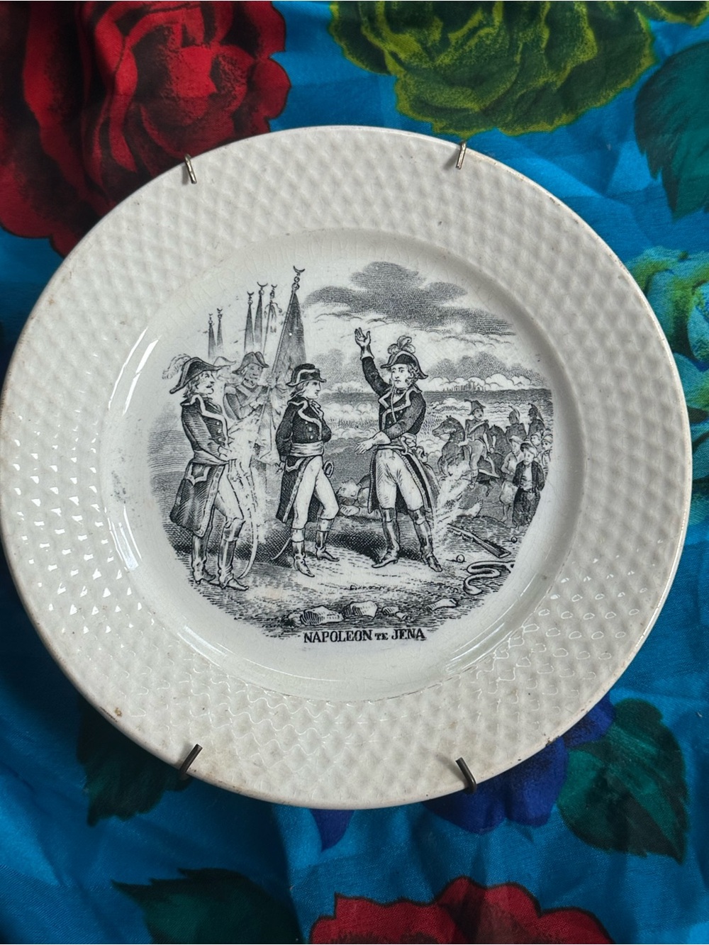 19th Century Antique 
Petrus Regout Maastricht Plate